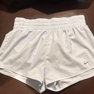 Nike Women's Light Gray Athletic Shorts